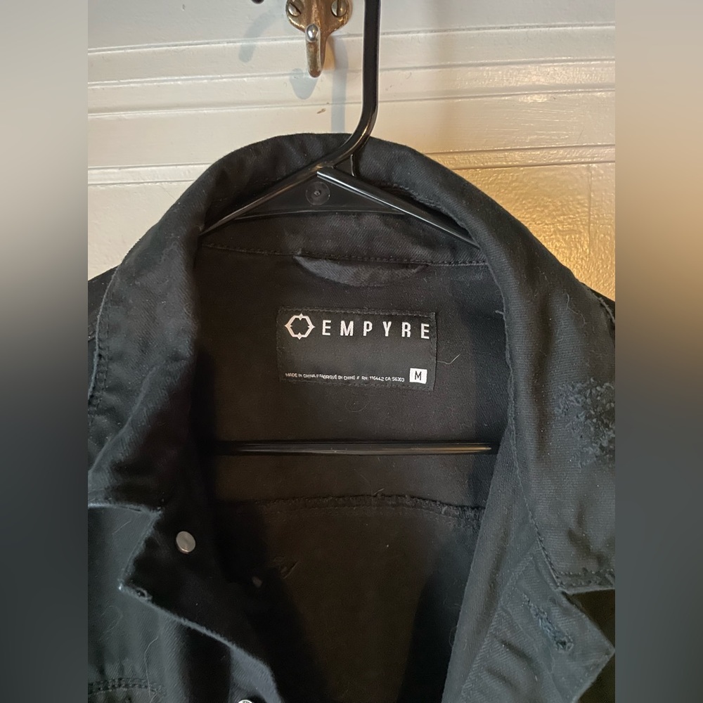 Distressed Jean Jacket - Picture 4 of 5